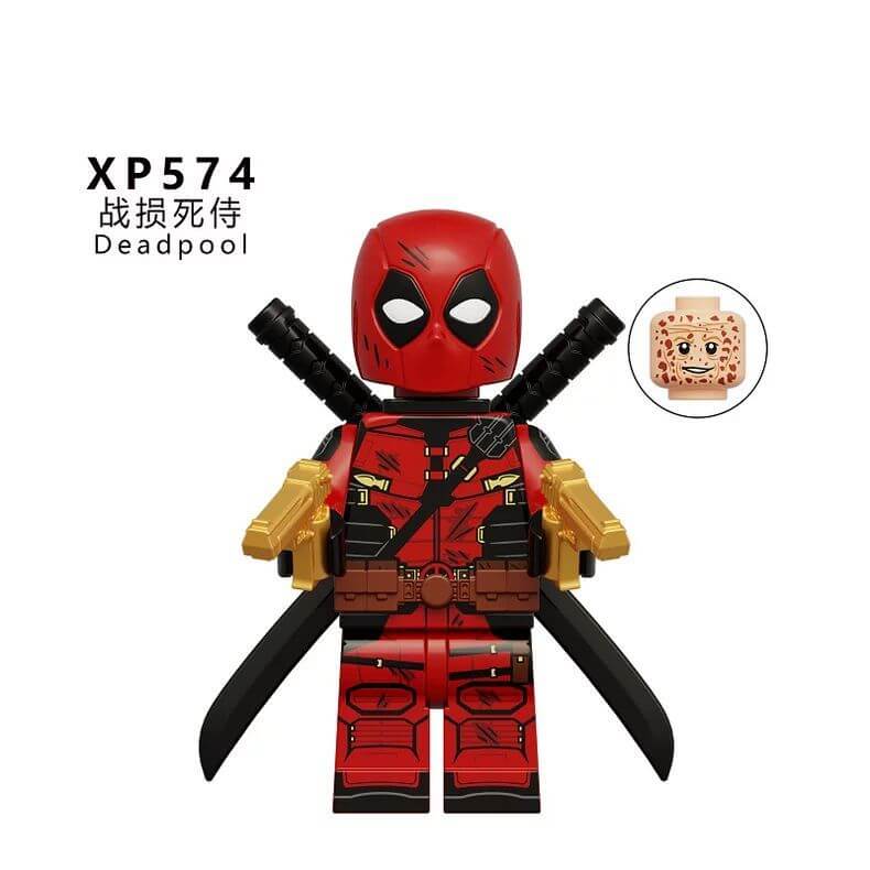 KT1077 Wolverine Deadpool Wolverine minifigs