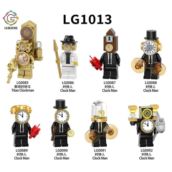 LG1013 Titan Clockman Minifigs