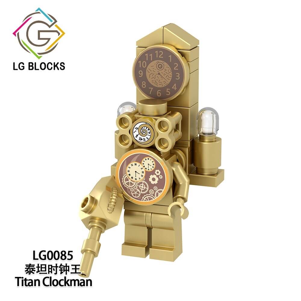 LG1013 Titan Clockman Minifigs