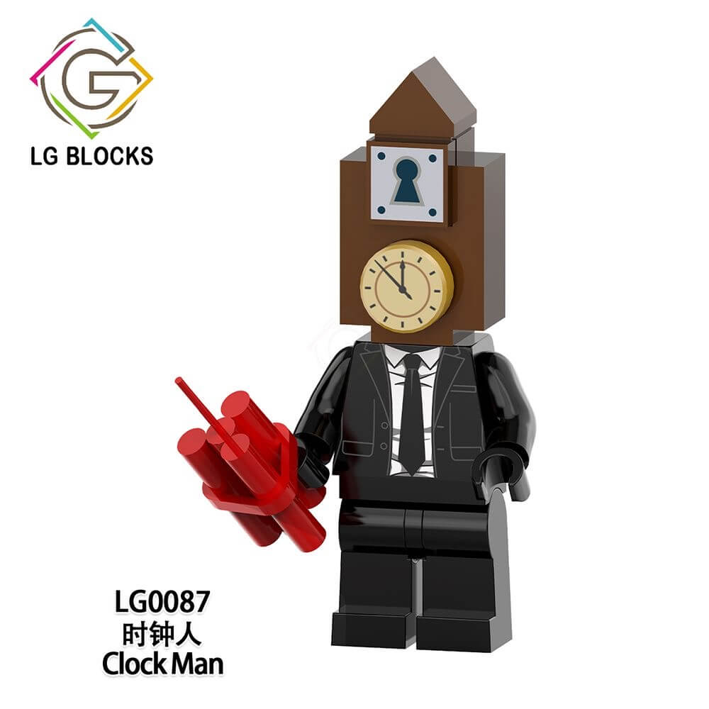 LG1013 Titan Clockman Minifigs