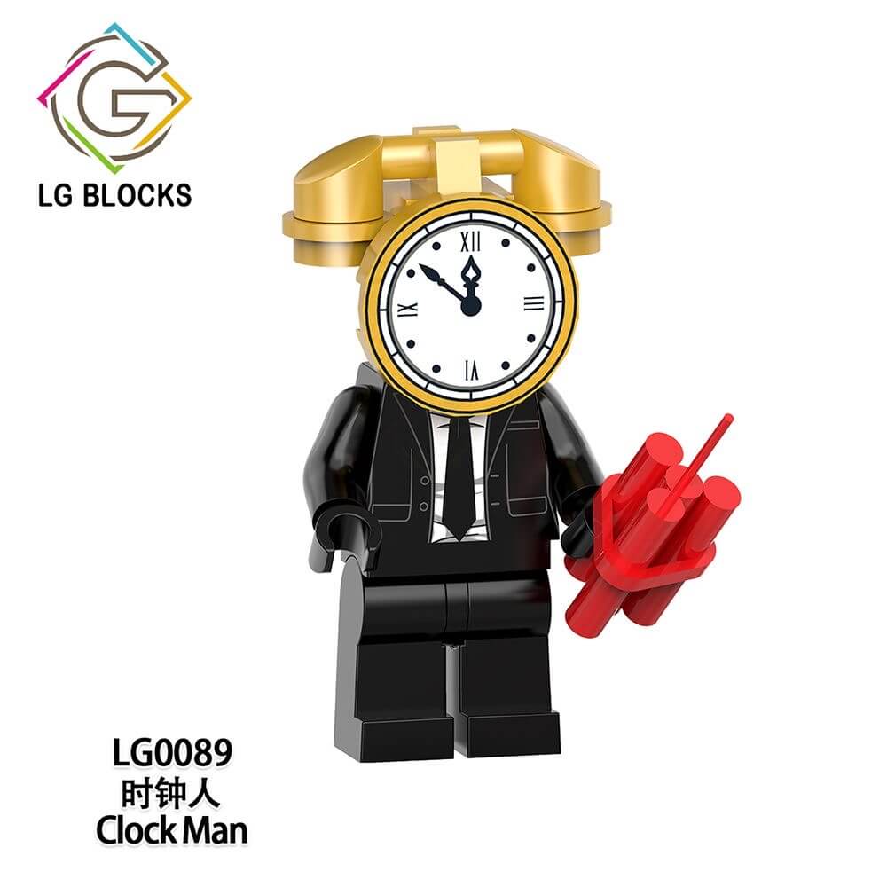 LG1013 Titan Clockman Minifigs