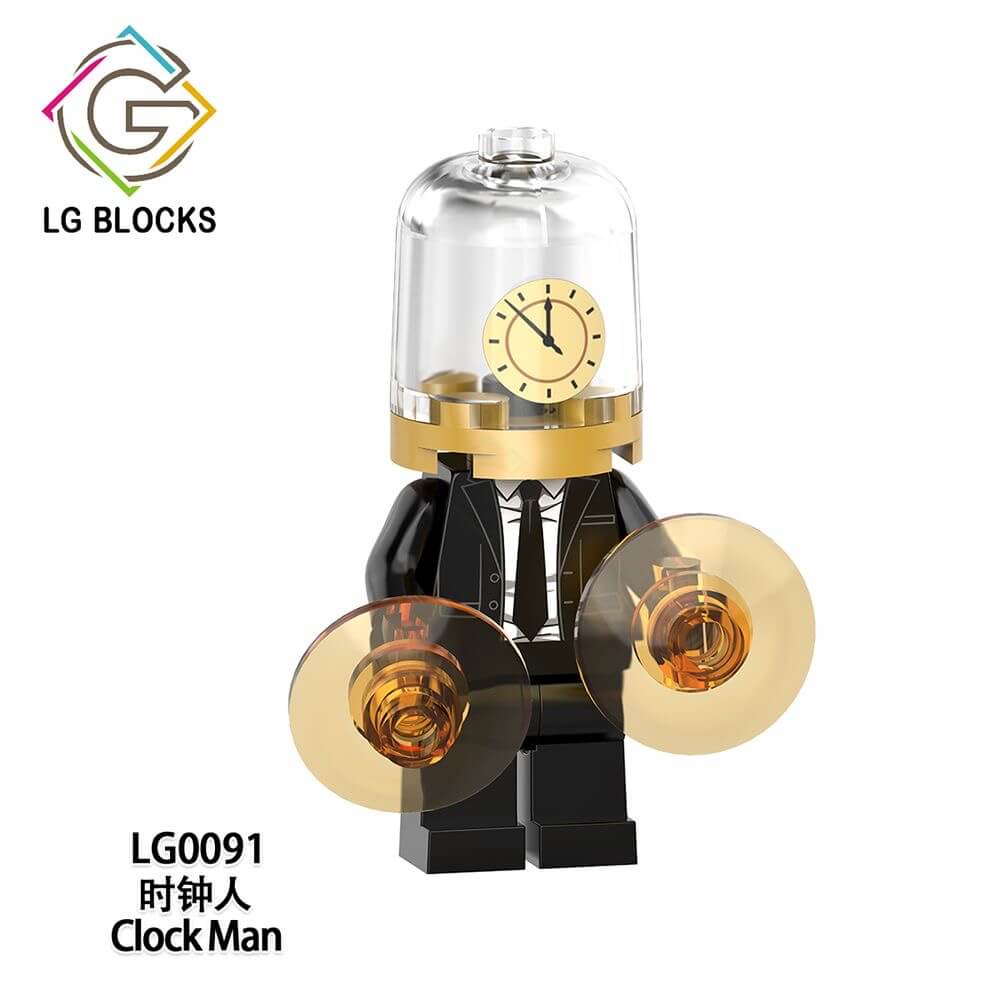 LG1013 Titan Clockman Minifigs