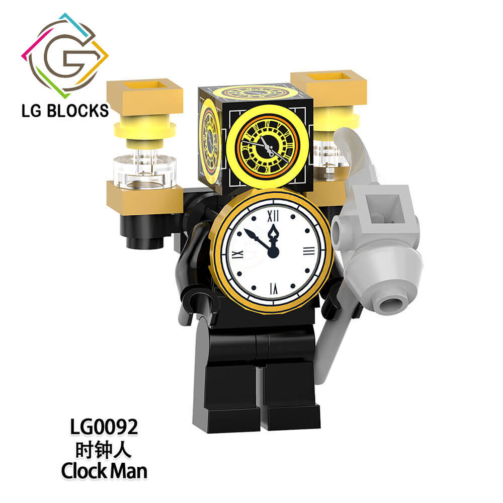LG1013 Titan Clockman Minifigs