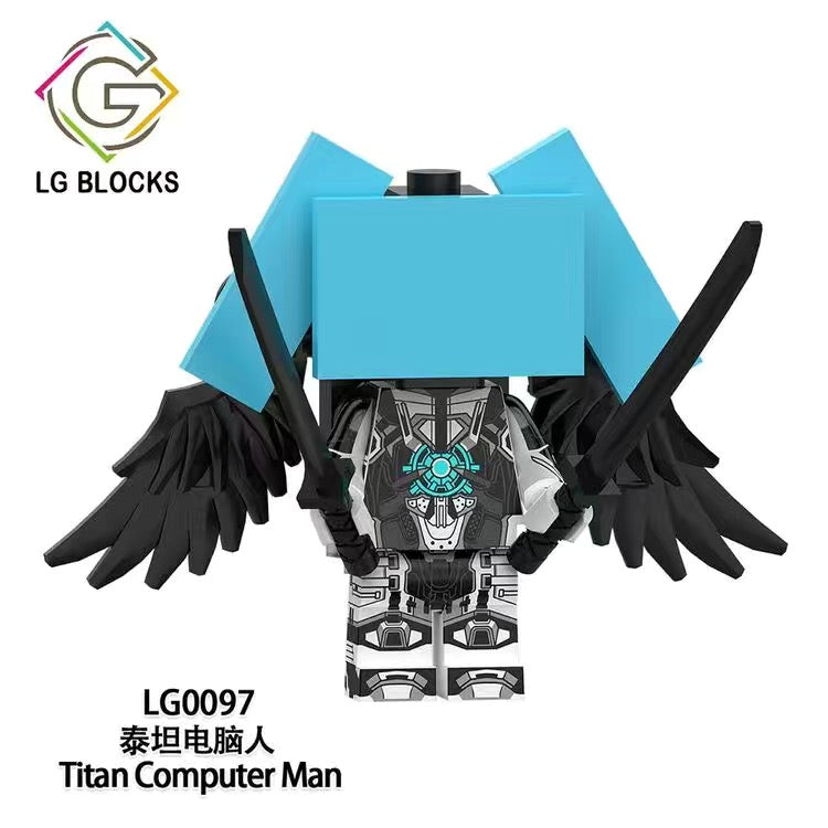 LG1014 Skibidi Toilet Titan Drillman