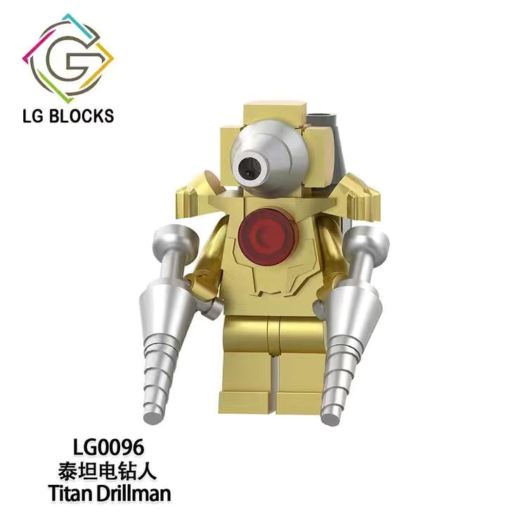 LG1014 Skibidi Toilet Titan Drillman