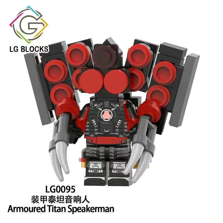 LG1014 Skibidi Toilet Titan Drillman