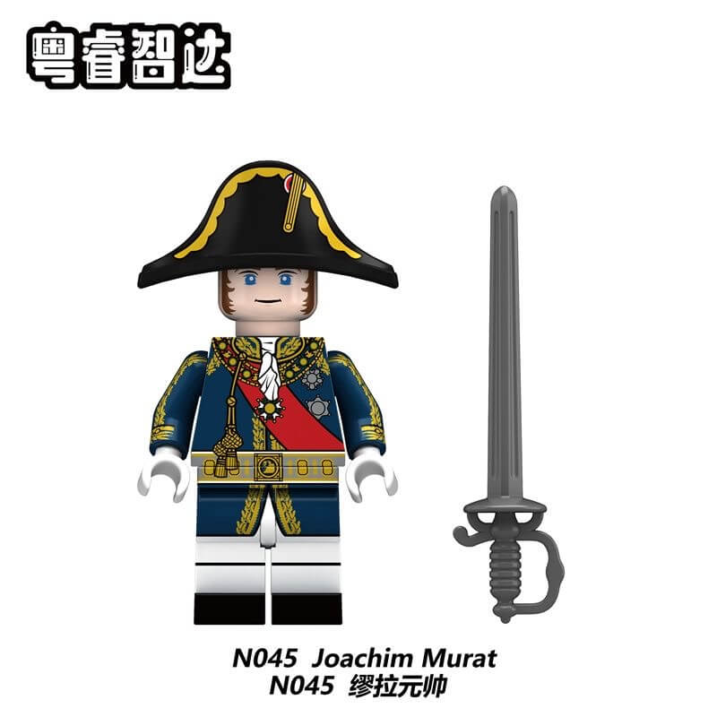 N045-048 Napoleonic Wars general and marshal Duke of Wellington Minifigs