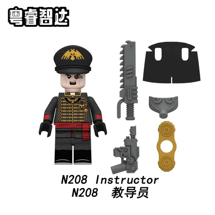 N205-208 Warhammer Weapon Expert Melta Gun Sniper Minifigs
