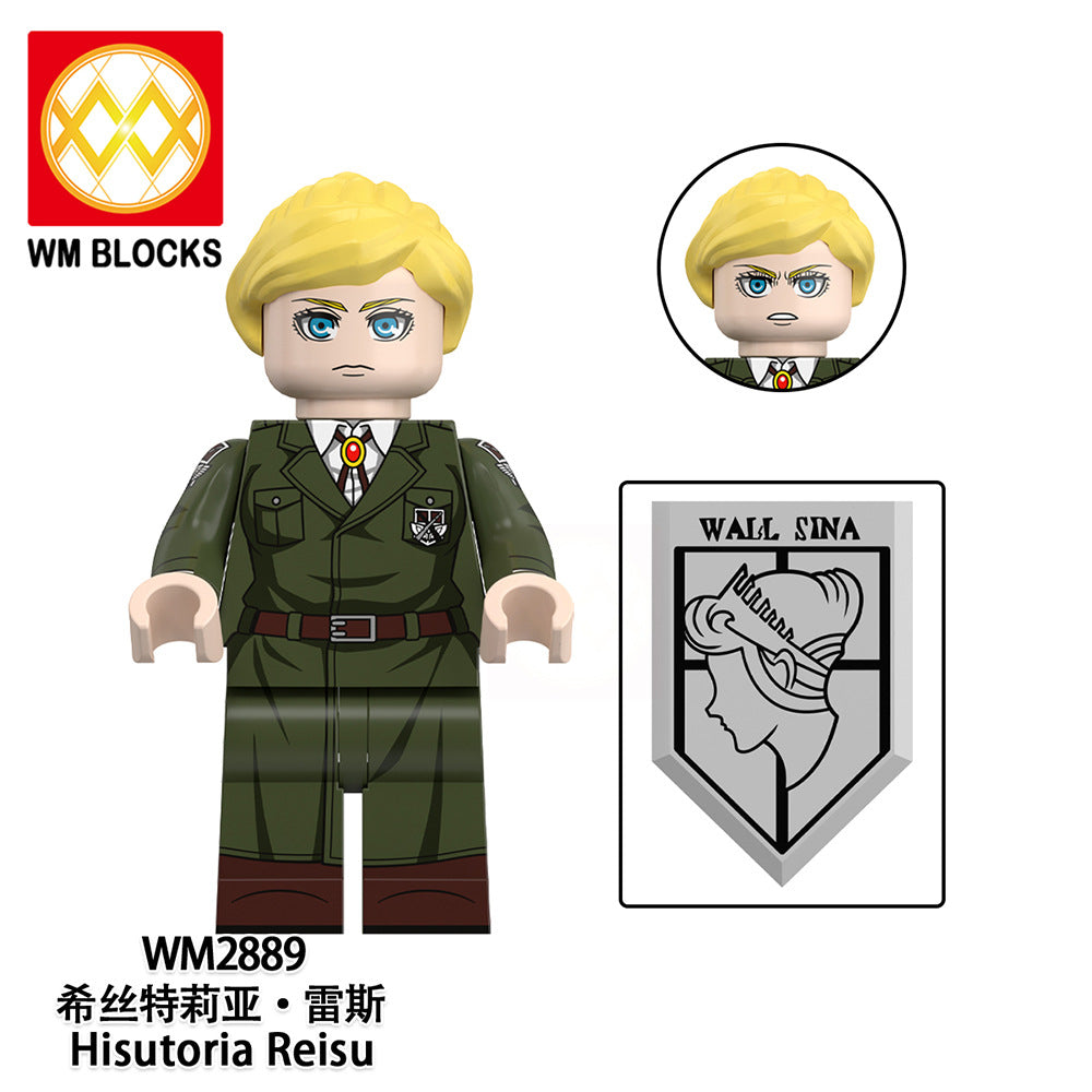 WM6204 Attack on Titan Mikasa Ackerman Minifigs