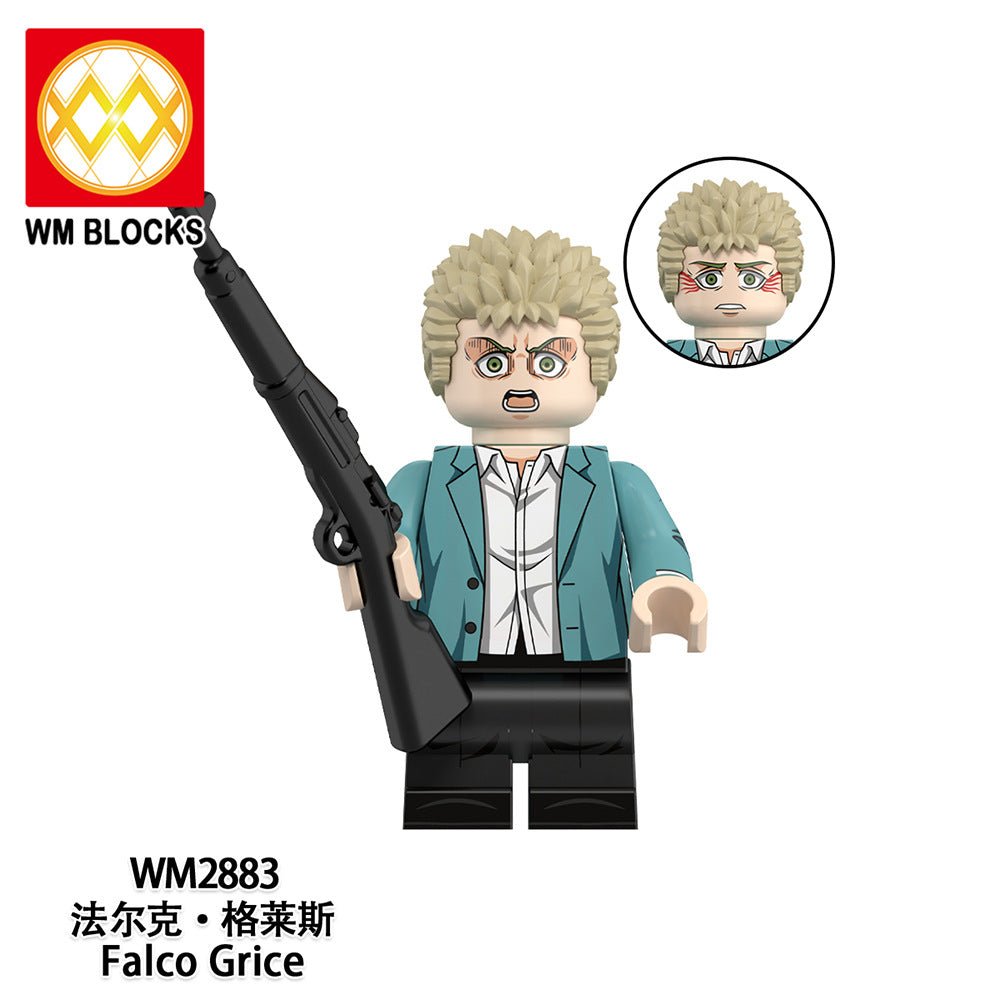 WM6204 Attack on Titan Mikasa Ackerman Minifigs