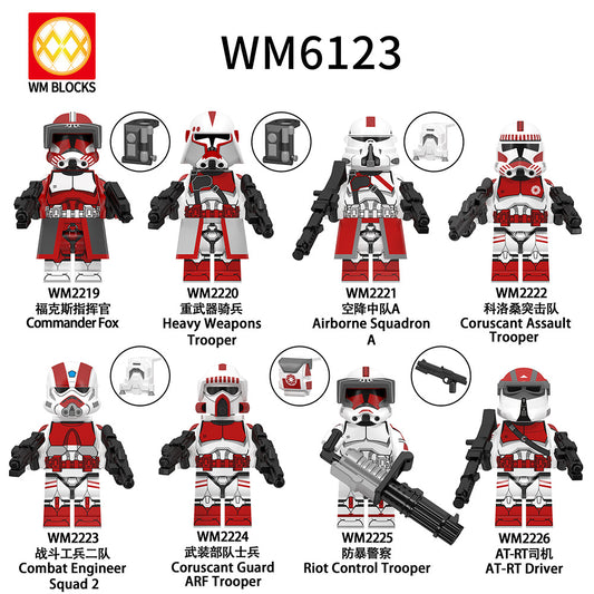 WM6123 Star Wars Commander Fox Minifigs