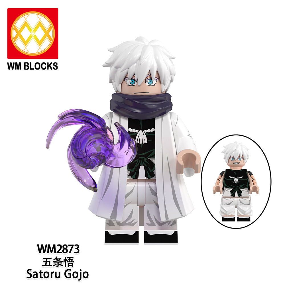 WM6202 Jujutsu Kaisen Gojo Satoru Takaba Fumihiko Minifigs