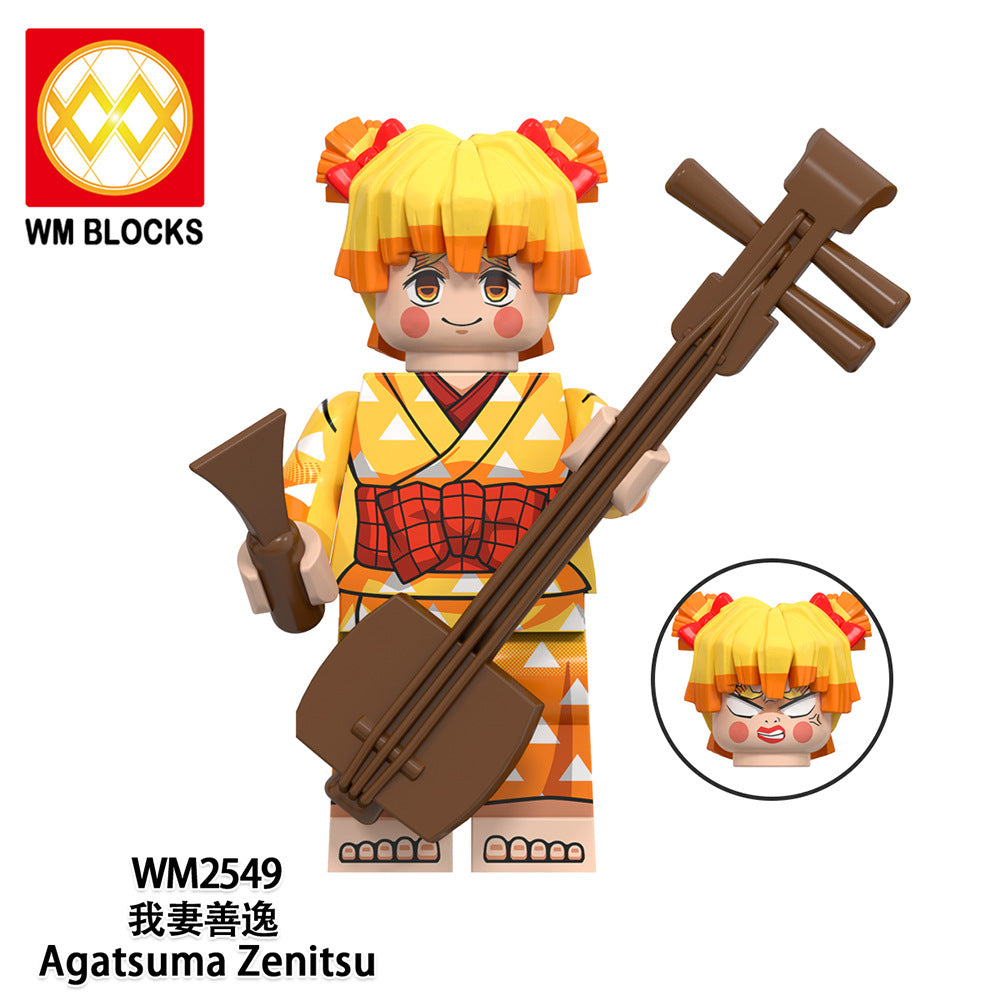 WM6162 Demon Slayer Kimetsuji Muzan Minifigs