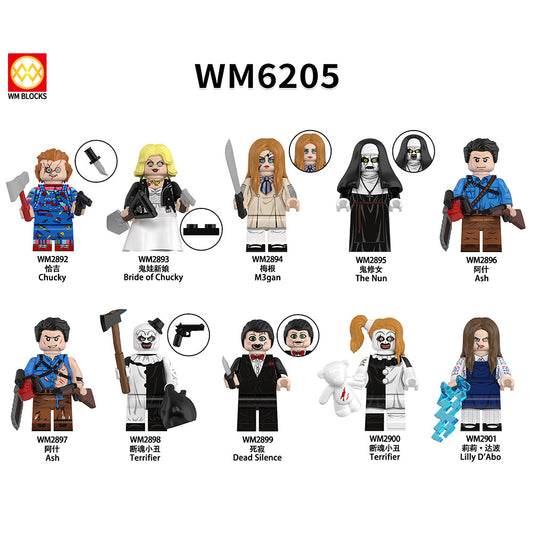WM6205  horror movie series Minifigs
