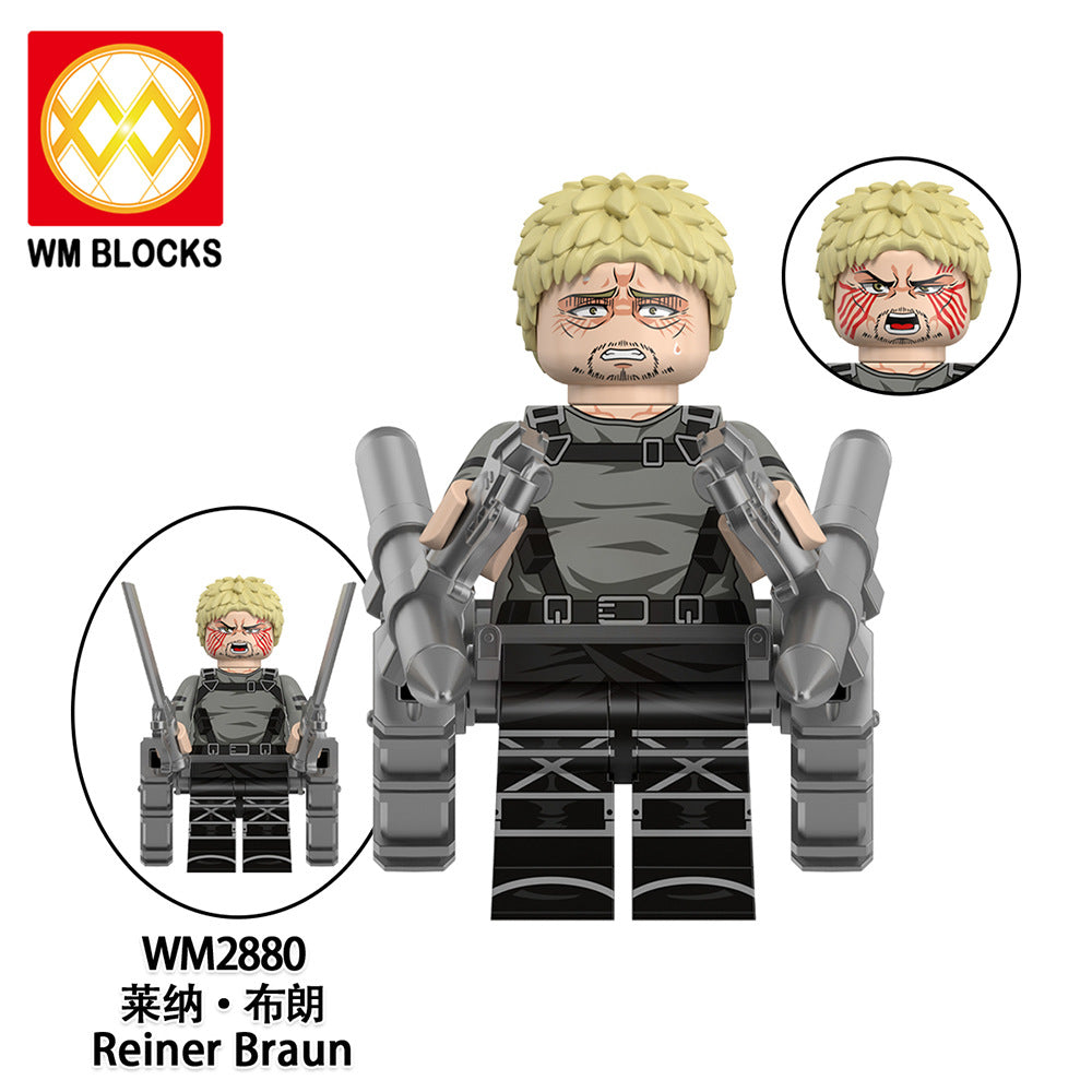 WM6203 Attack on Titan Mikasa Ackerman Minifigs