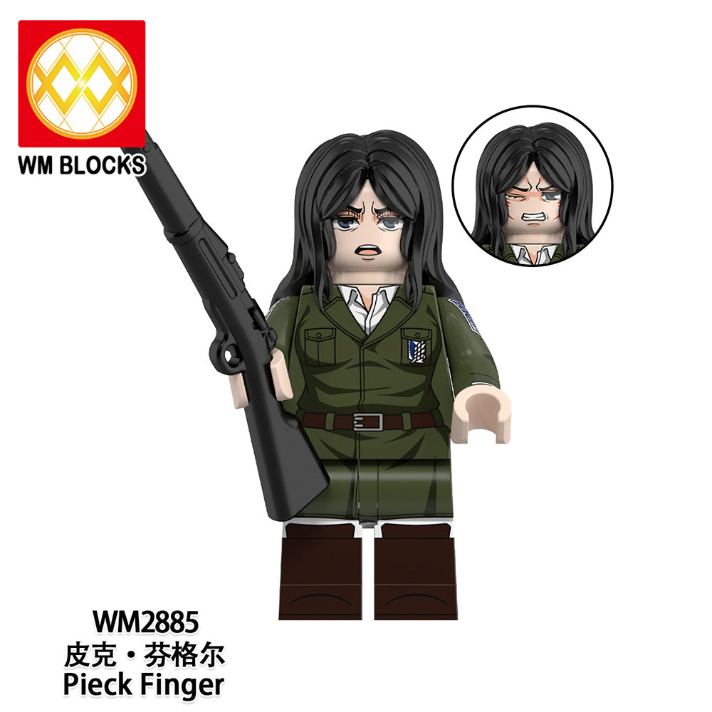 WM6204 Attack on Titan Mikasa Ackerman Minifigs