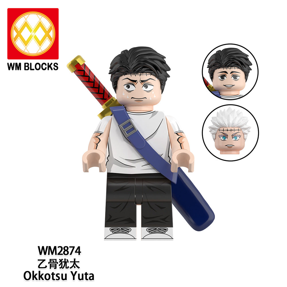 WM6202 Jujutsu Kaisen Gojo Satoru Takaba Fumihiko Minifigs