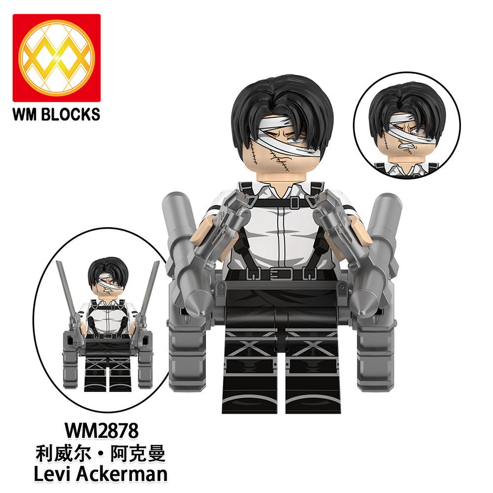 WM6203 Attack on Titan Mikasa Ackerman Minifigs