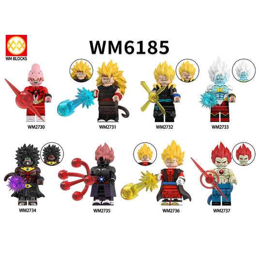 WM6185  Dragon Ball Gogeta Minifigs