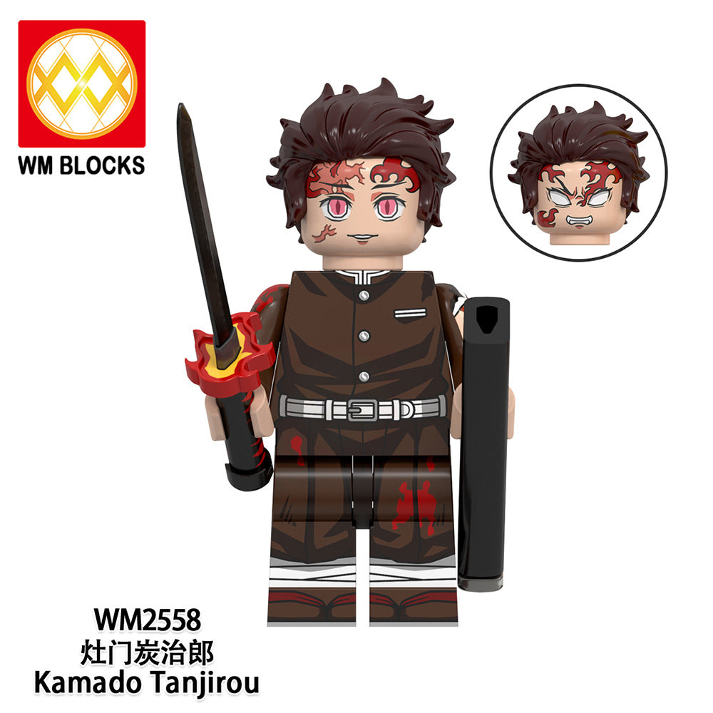 WM6163 Demon Slayer Kimetsu no Yaiba - Tanjiro Kamado Minifigs