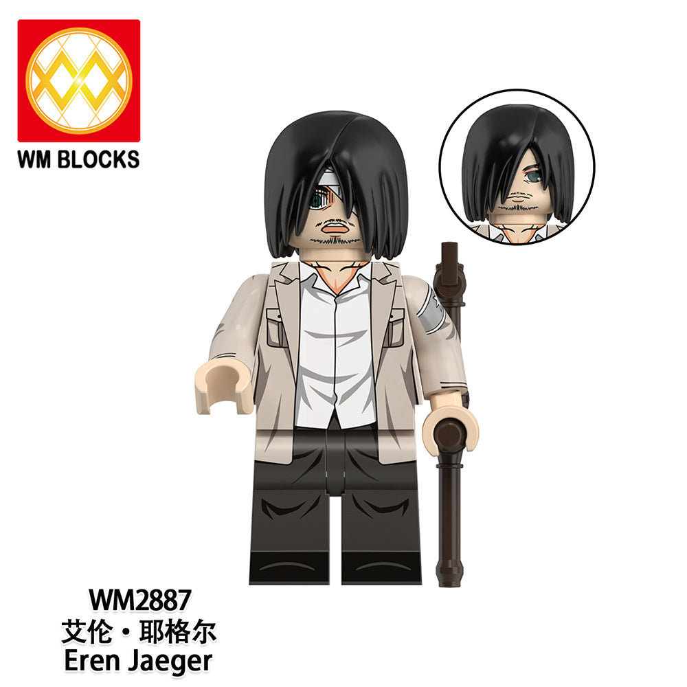 WM6204 Attack on Titan Mikasa Ackerman Minifigs