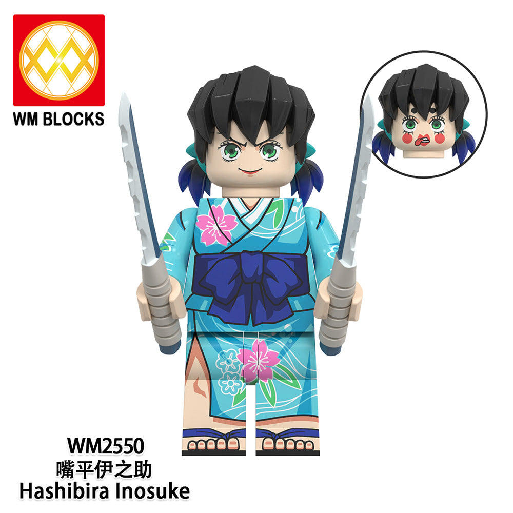 WM6162 Demon Slayer Kimetsuji Muzan Minifigs
