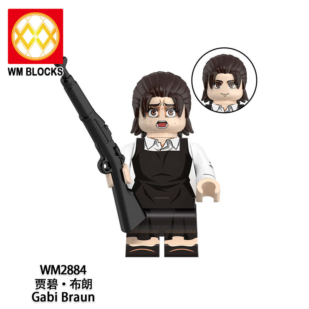 WM6204 Attack on Titan Mikasa Ackerman Minifigs
