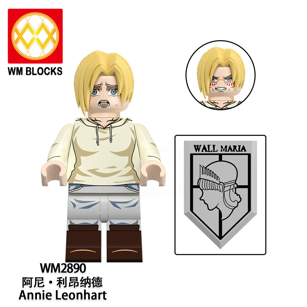 WM6204 Attack on Titan Mikasa Ackerman Minifigs