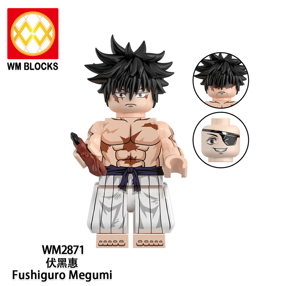 WM6202 Jujutsu Kaisen Gojo Satoru Takaba Fumihiko Minifigs