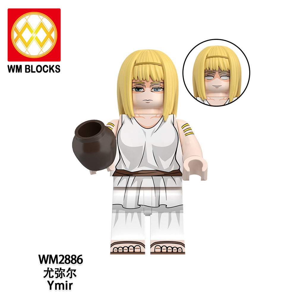 WM6204 Attack on Titan Mikasa Ackerman Minifigs
