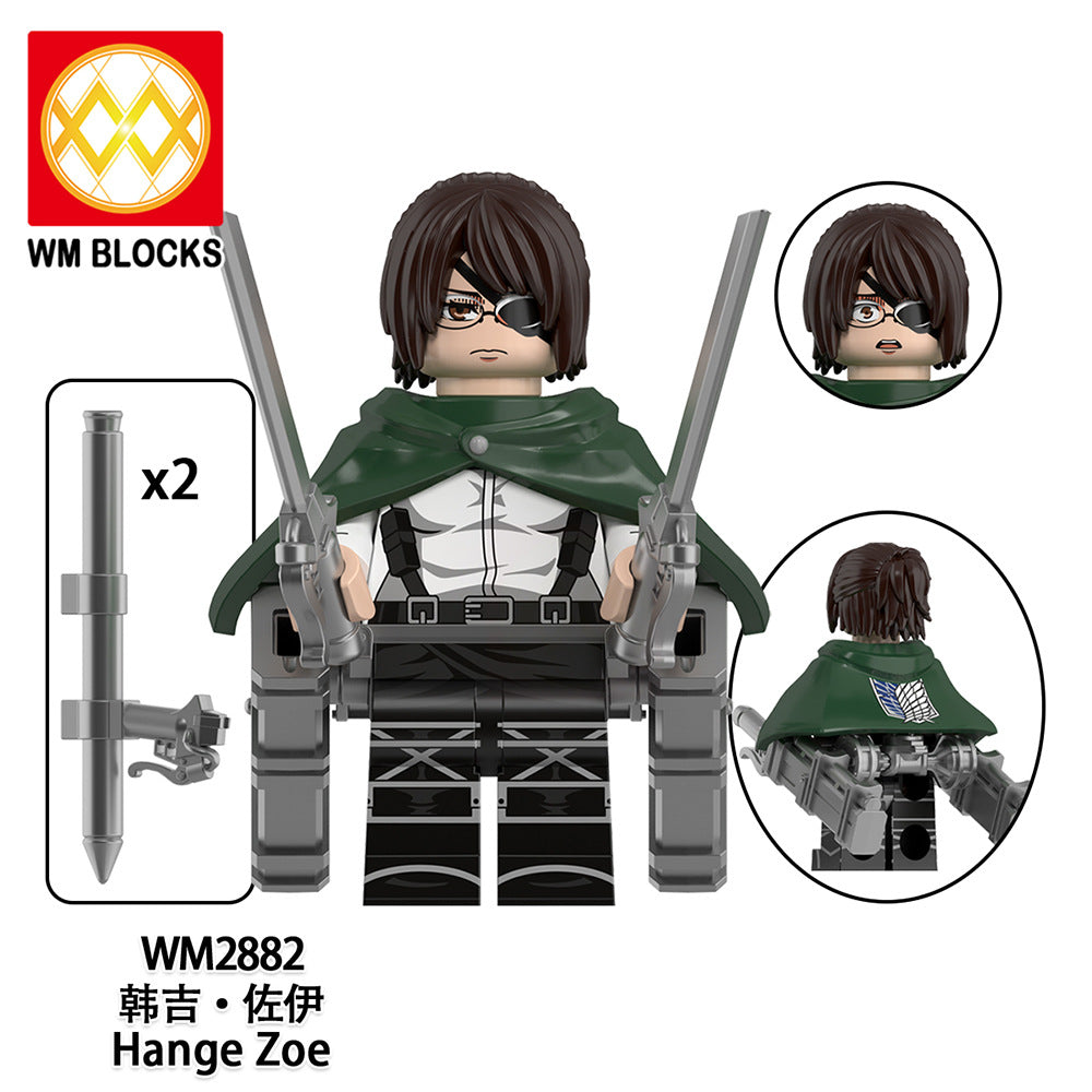 WM6203 Attack on Titan Mikasa Ackerman Minifigs