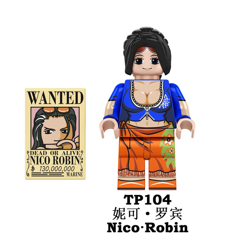 TP1013  One Piece Luffy Chopper Robin minifigs