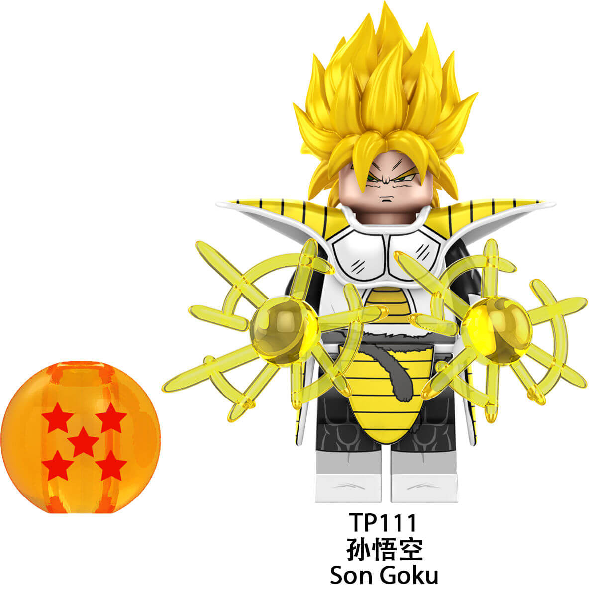 TP1014 dragon ball SonGoKu Vegeta minifigs