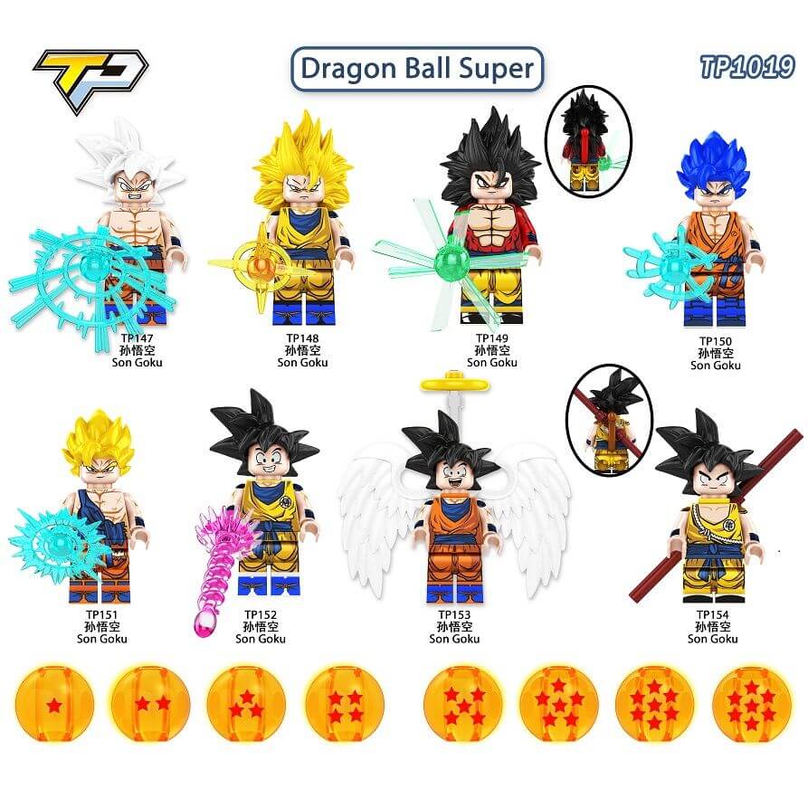 TP1019 Dragon Ball SonGoKu minifigs