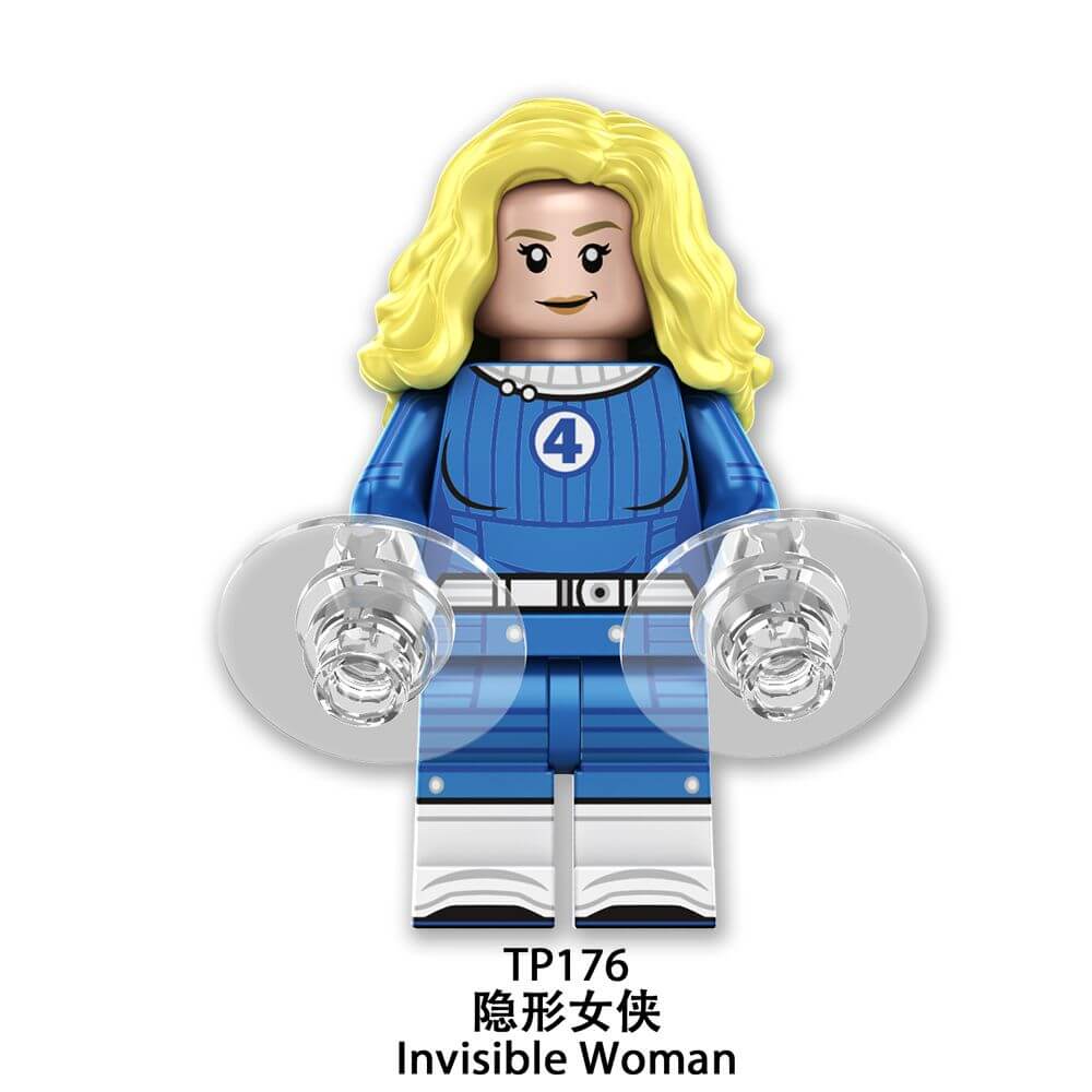 TP1022 Fantastic Four Invisible Woman minifigs