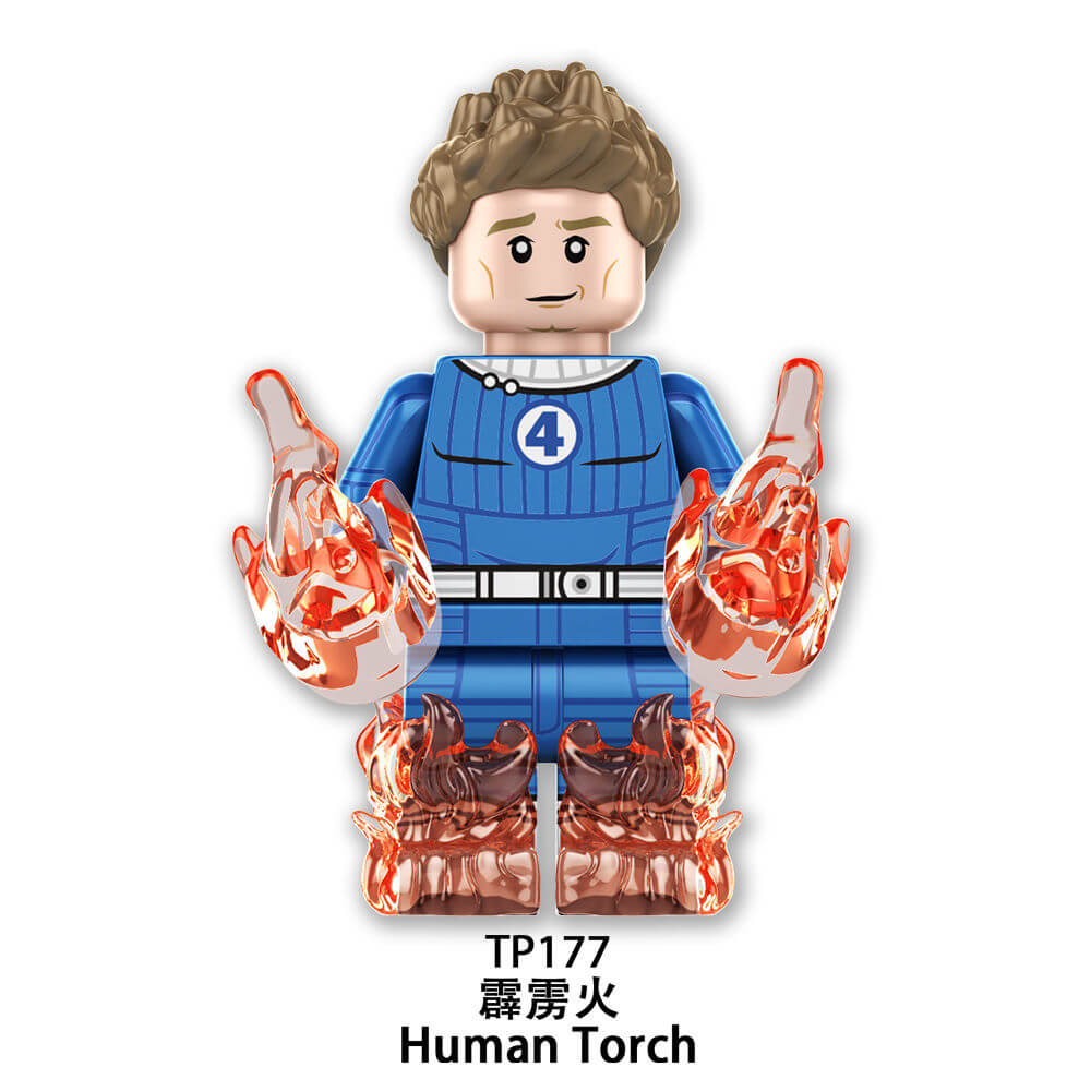 TP1022 Fantastic Four Invisible Woman minifigs