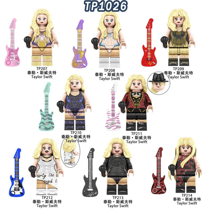 TP1026 Taylor Swift minifigs