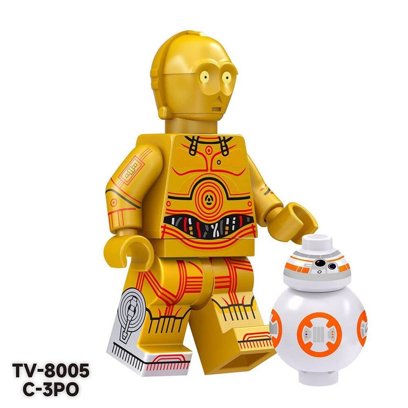 TV6101 Star Wars Minifigs Obi-Wan C-3PO