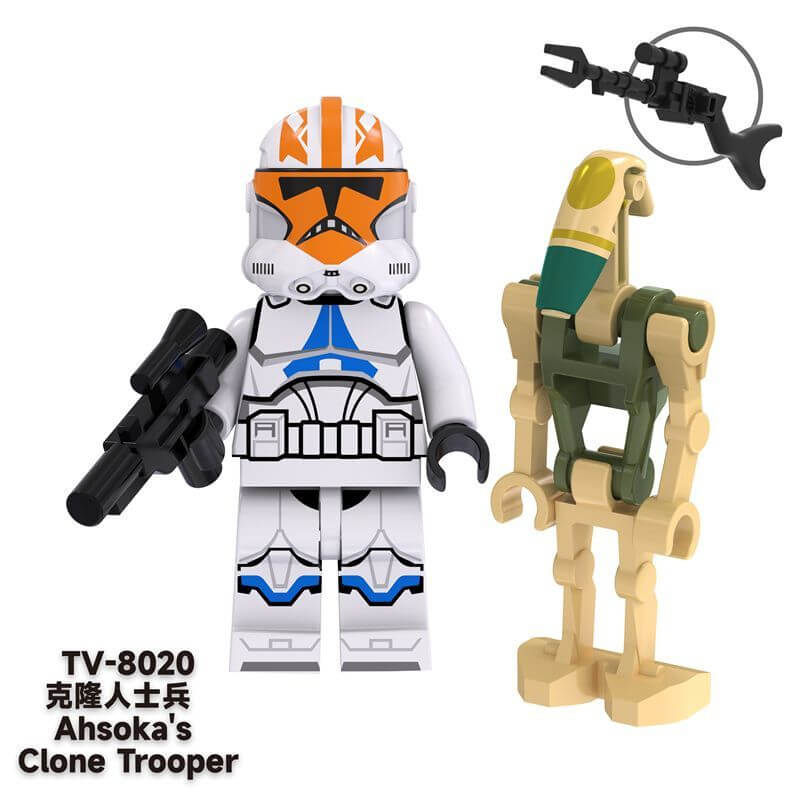 TV6103 Star Wars clone trooper minifigs