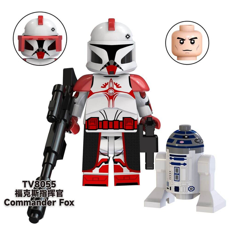 TV6108 Star Wars Commander Fox minifigs