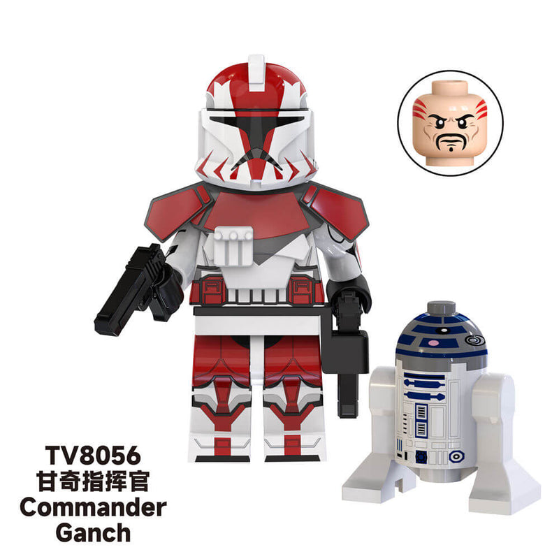 TV6108 Star Wars Commander Fox minifigs