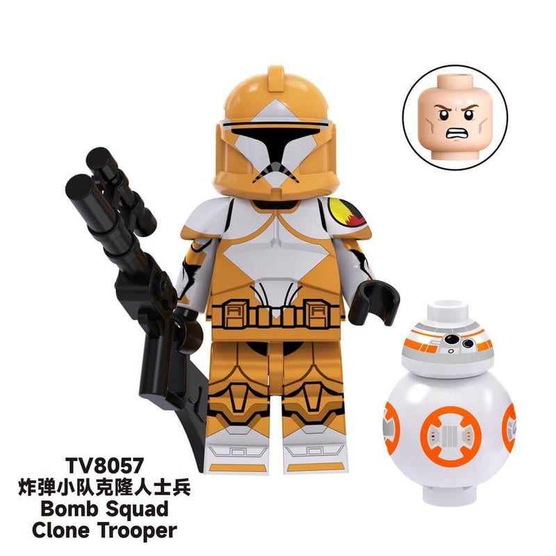 TV6108 Star Wars Commander Fox minifigs