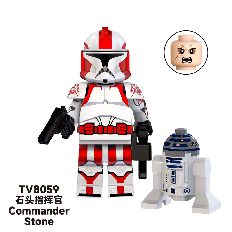 TV6108 Star Wars Commander Fox minifigs