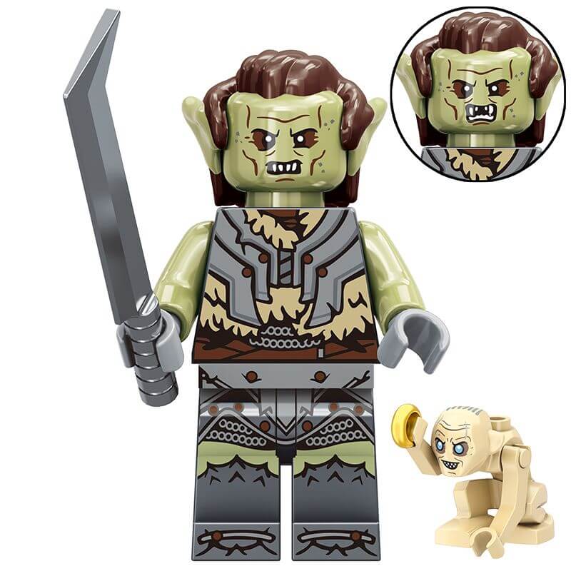 TV6410 Lord of the Rings Gloin orcs minifigs