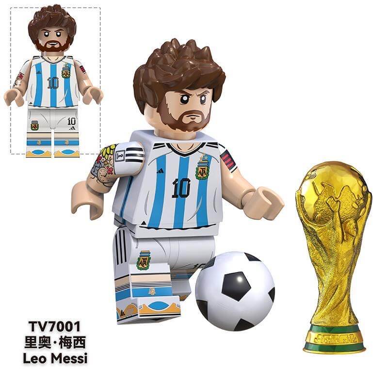TV6501 Football Players Minifigs Messi luka Modric
