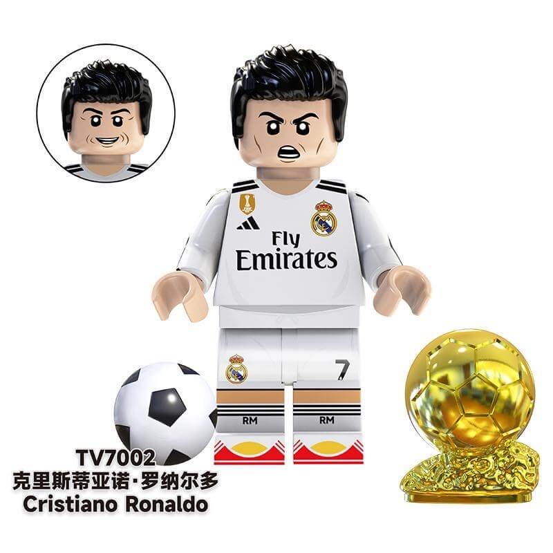 TV6501 Football Players Minifigs Messi luka Modric
