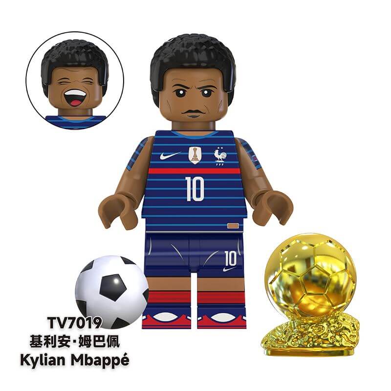 TV6503 Football players Messi Neymar Minifigs