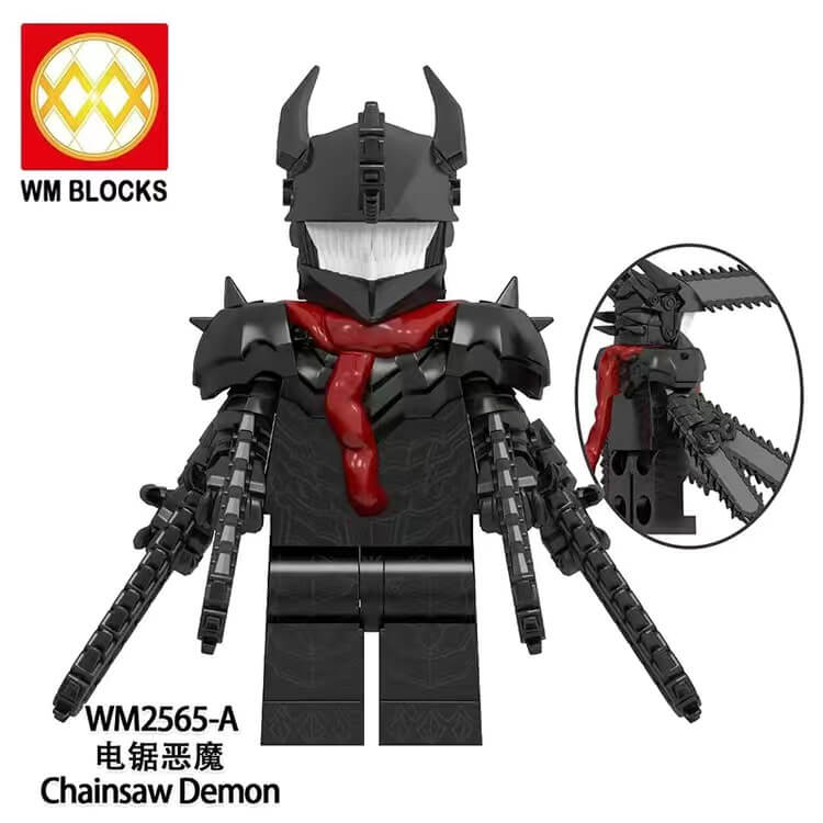 WM2565 Chainsaw Man Chainsaw Demon Minifigs