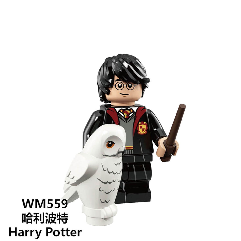 WM6040 Harry Potter Hermione Ron Minifigs