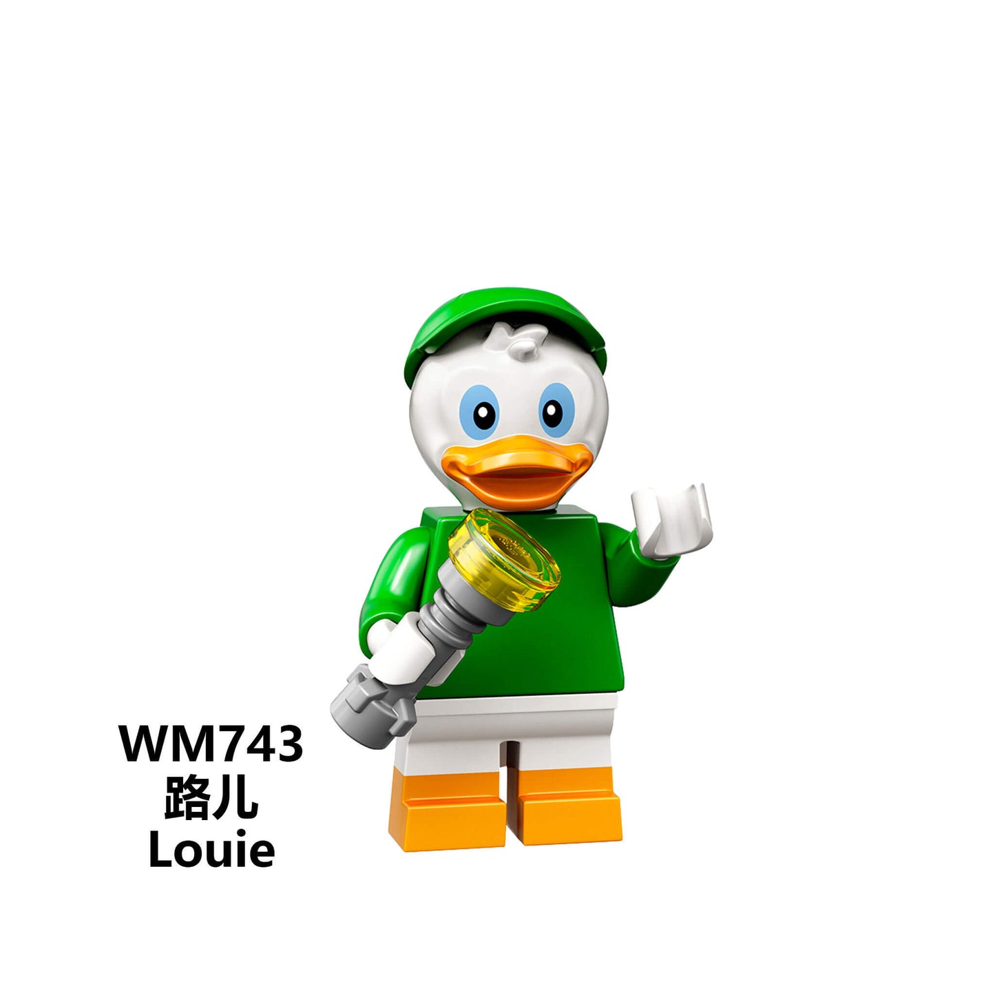 WM6066 Mickey Minnie McDuck Minifigs